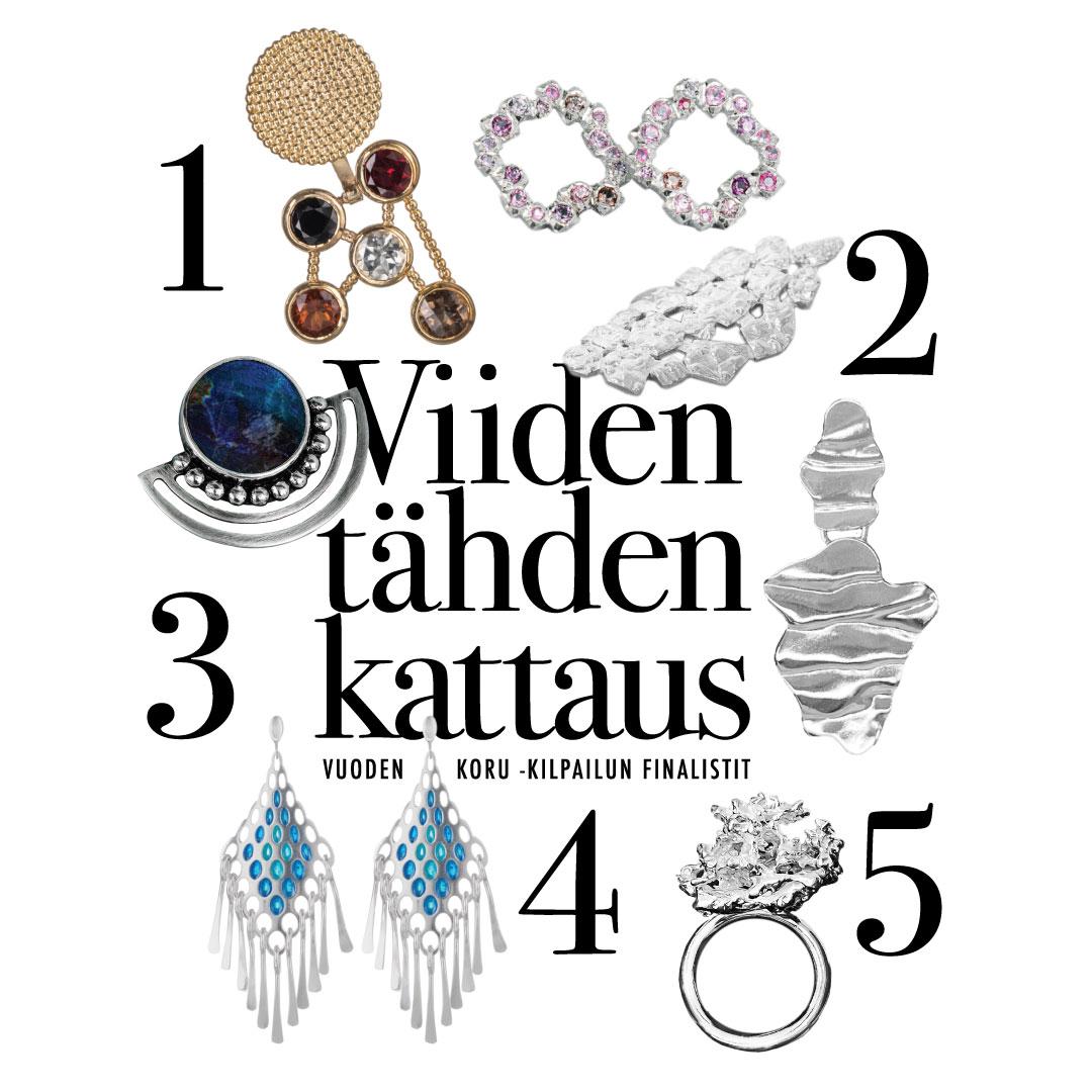 Viiden tähden kattaus