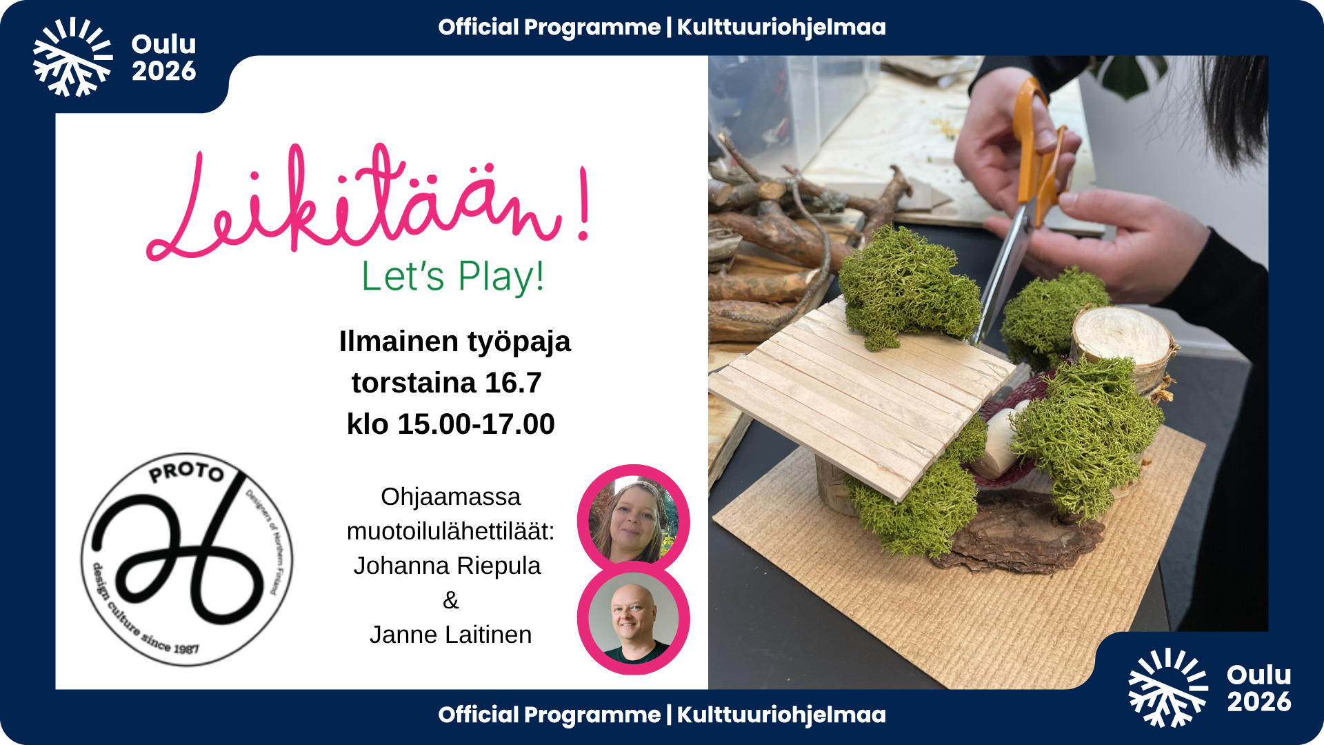 Leikitään! työpaja